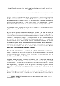 Ética pública y democracia  raíces ignacianas y vigencia del pensamiento de Camilo Ponce Enríquez (1)