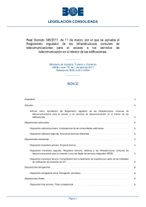 Real Decreto 346-2011 - 11 de Marzo - ICT2