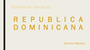 Sistema de Salud República Dominicana