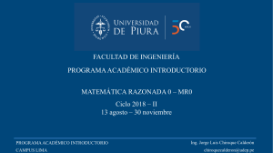 Teor&iacute;a de Conjuntos: Presentaci&oacute;n para Ingenier&iacute;a