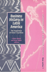 Dávila & Miller (1999) Business History in Latam