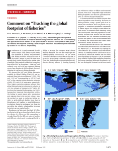 Amoroso et al 2018 - Comment on Tracking the global footprint of fisheries
