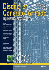 ICF-Diseño en Concreto Armado Roberto Morales Morales