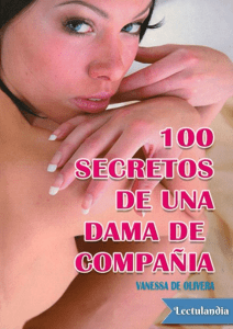 100 secretos de una dama de compania - Vanessa de Oliveira