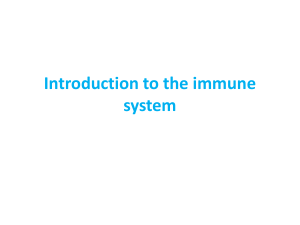 barriers and innate immune system