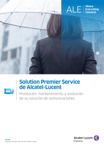 Solution Premier Service Brochure Esp.
