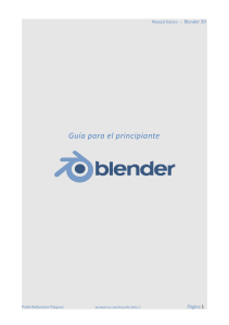 Blender Español Principiante