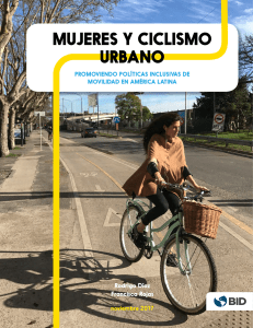 Mujeres y ciclismo urbano. Promoviendo políticas inclusivas de movilidad en América Latina