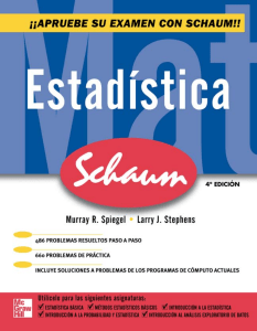 Estadística. Serie Schaum- 4ta edición - Murray R. Spiegel.pdf (1)