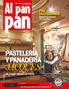 Harinera 3 castillos revista Al Pan Pan, edicion #3