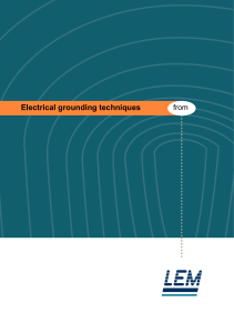 - Electrical Grounding Techiques-LEM Instruments