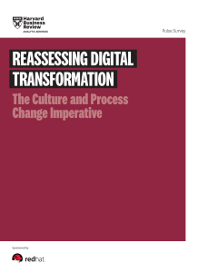 HBR - The Culture and process change imperative