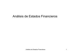 ANÁLISIS DE ESTADOS FINANCIEROS[1]