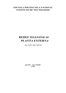 REDES TELEFONICAS