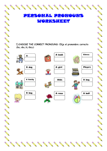 personal-pronouns-worksheet 2309