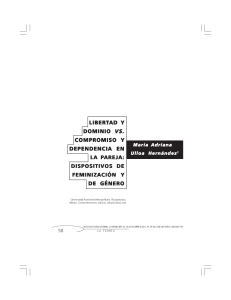 Libertad y dominio vs. Compromiso y dependencia Revista LaVentana 46 UdeG 2017