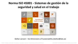 ISO 45001 Sistemas Gestion SST