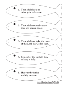 10 Commandments Fish Combined