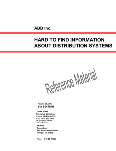 ABB Hard to Find Information about DS