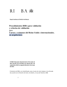 Traduccion RIBA