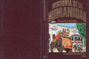 Historia de la Humanidad 47 El Oriente Milenario I India Daniel Mallo Ed 1980