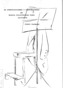 Terry Pazmiño - Música Ecuatoriana para Guitarra 