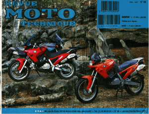 Revue Moto Technique Bmw f650 Funduro 1994-99