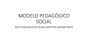 EJEMPLO DE CLASE MODELO PEDAGÓGICO SOCIAL
