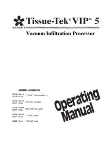 sakura-tissue-tek-vip-5-operating-manual