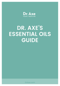 Essential Oils Guide - Dr Axe