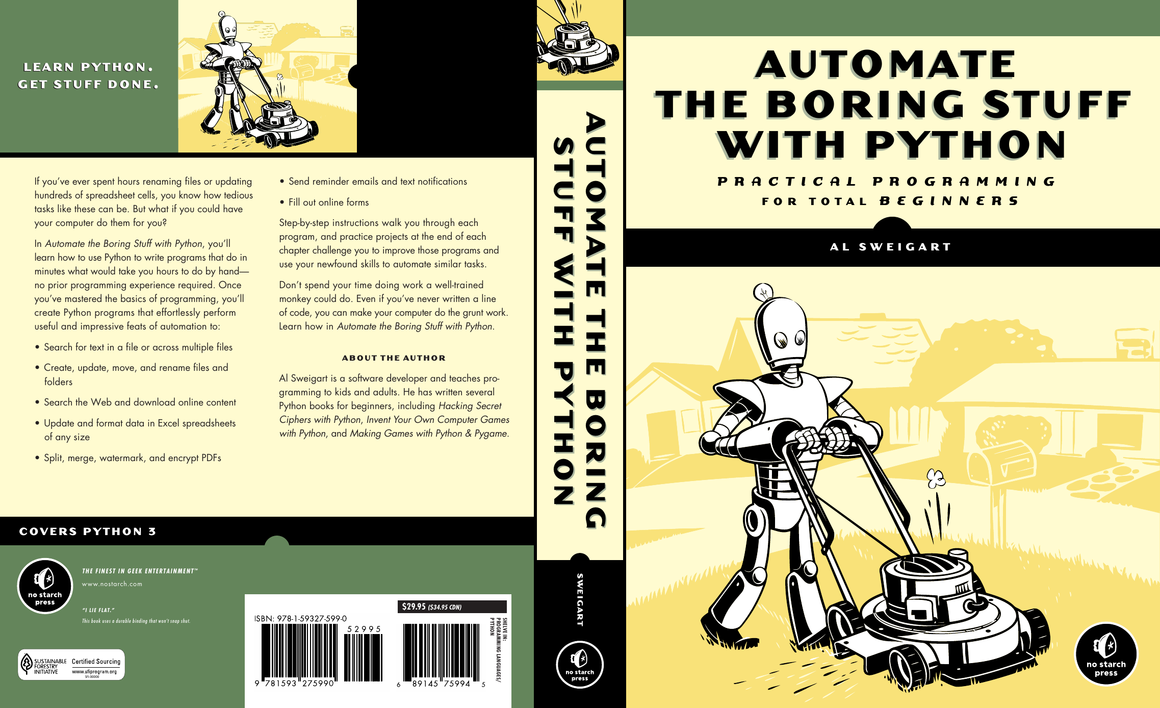 Задачи python книга. Automate the boring stuff with Python. Автоматизация рутинных задач с помощью Python. Книга руководство Python. Обложка книги Python.