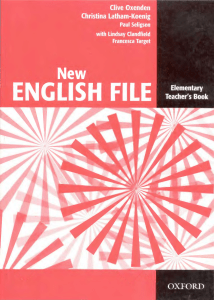 New English File. Elementary. Teachers B
