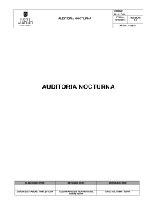 PR-AL-C-00  Auditoria Nocturna