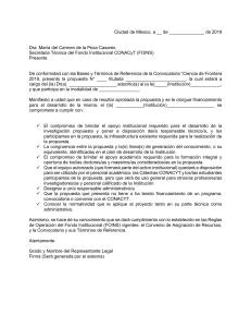 1 Formato Carta Oficial de Postulación (Sujeto Apoyo)