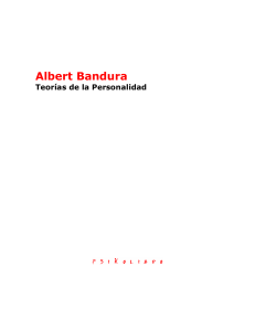Albert Bandura - Teorias de la Personalidad