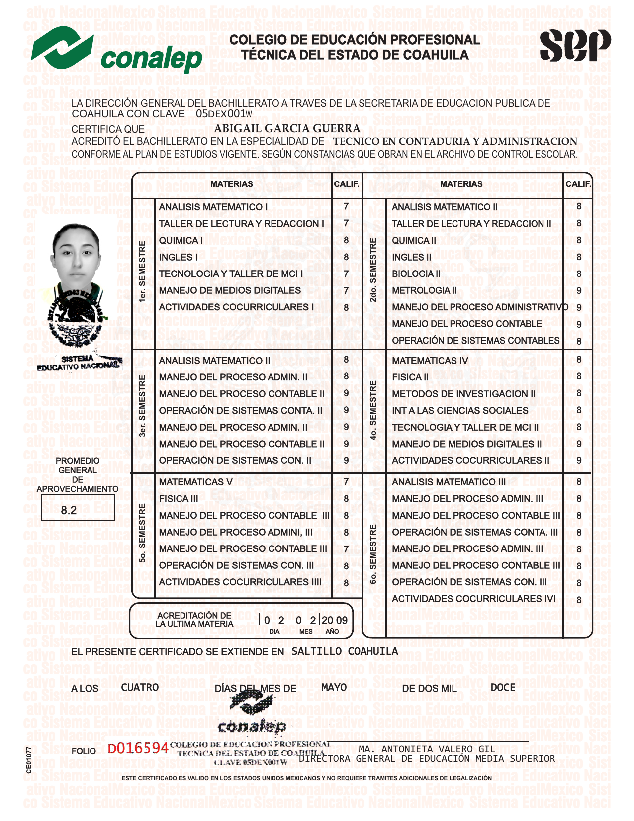 Certificado De Bachillerato Pdf Images And Photos Finder