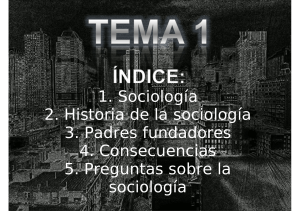 Sociologia por Alvaro Serrano