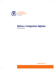 Nativos e Inmigrantes Digitales por Marc Prensky