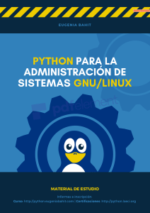 PythonParaLaAdministracionDeSistemasGNULinux