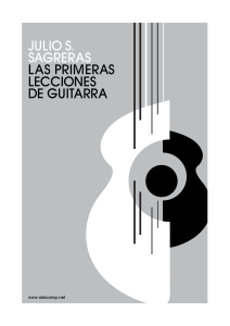 Julio Salvador Sagreras Las Primeras Lecciones de guitarra