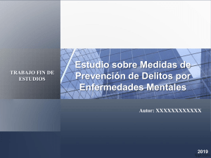 ppt enfermedades mentales en el D° penal