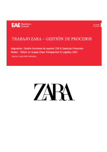 Zara-INDITEX (gestión por procesos) SUPPLY CHAIN & OPERACIONES