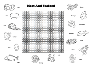 Meat And Seafood