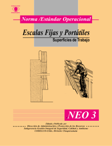 NEO-03 escala y escaleras