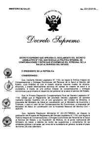 Decreto Supremo 015-2018-SA