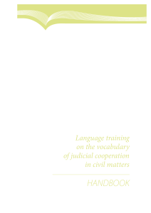 Handbook Linguistics Civil 2013 EN FR