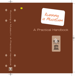 Running a Museum A Practical Handbook