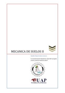 MECANICA DE SUELOS II
