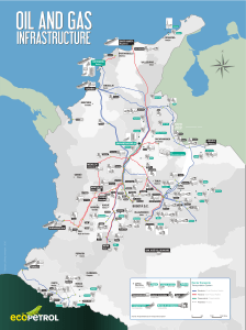 Mapa Infraestructura Petrolera ECP