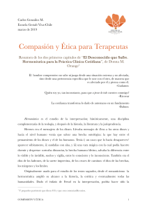 compasión y ética para terapeutas (una lectura de Donna M. Orange), por Carlos R. González-Mella